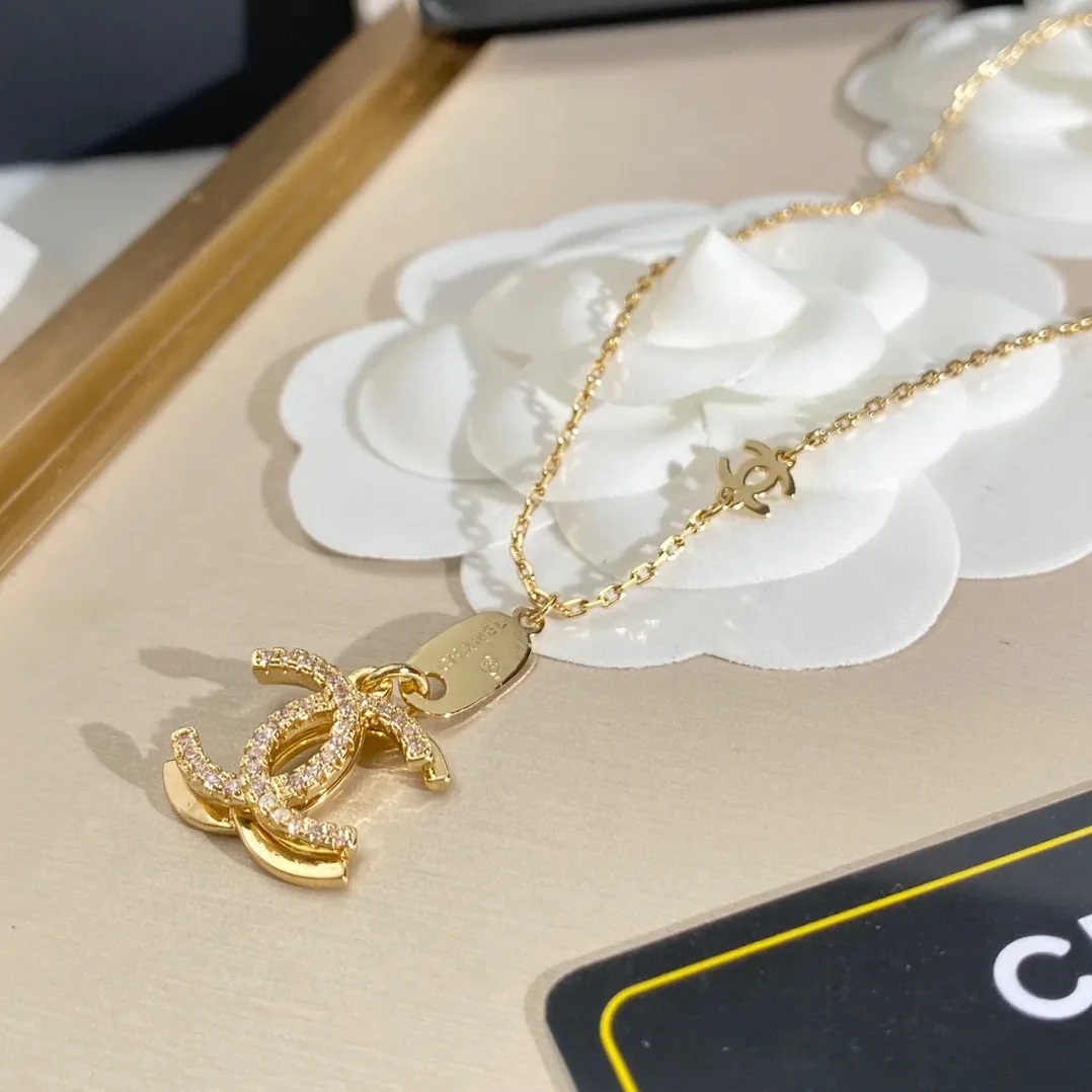 Chanel Double C Necklace Gold Chanel Double C Necklace Gold
