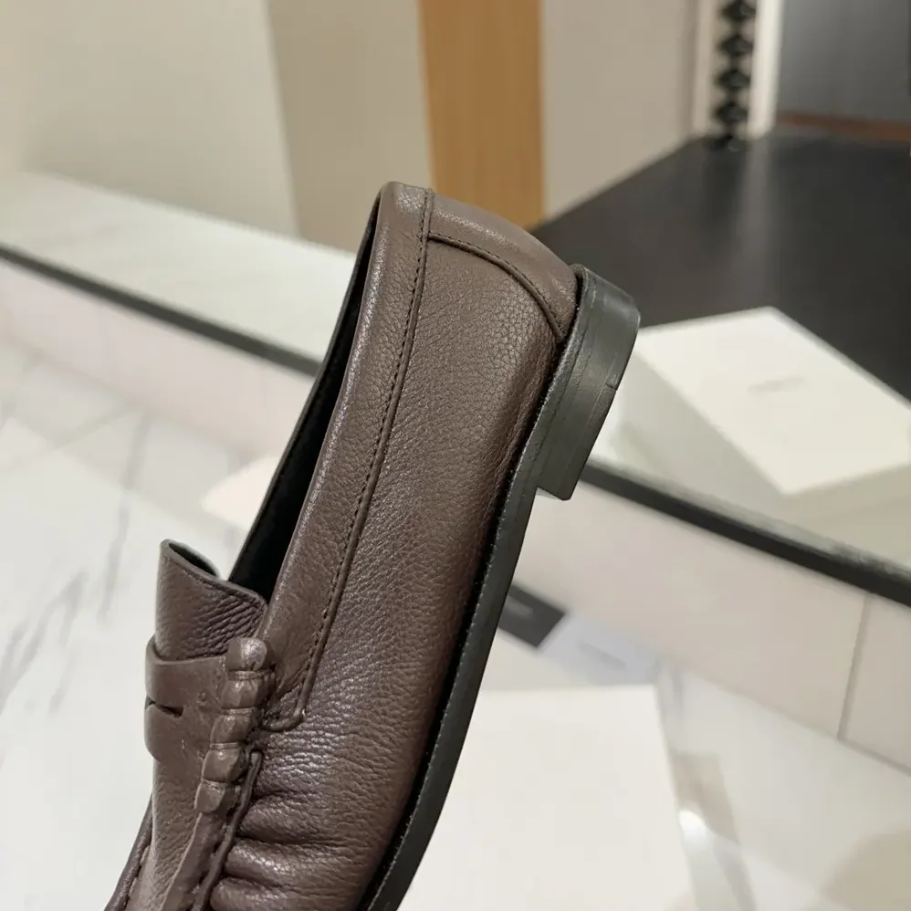 Saint Laurent YSL Le Loafer Supple in Matte Leather for Unisex