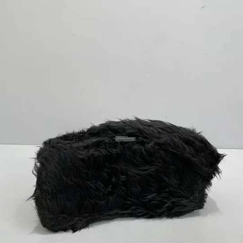 Balenciaga Fluffy Hourglass Top Handle Bag in Back for Women