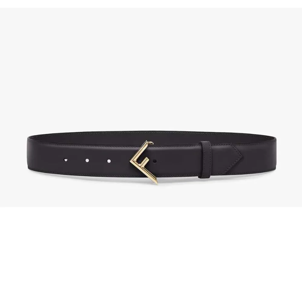 Fendi Black Leather Belt for Women Fendi Black Leather Belt for Women