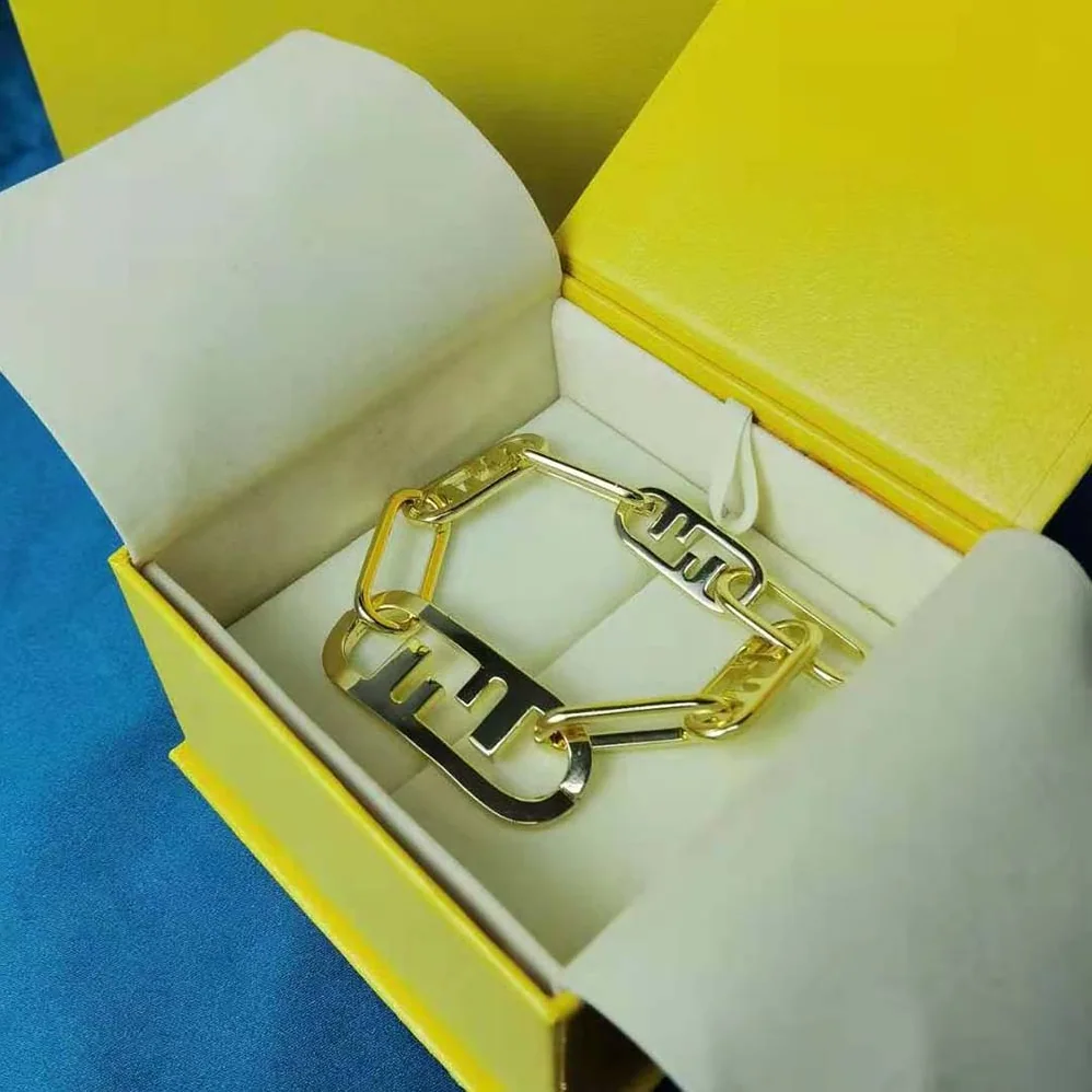 Fendi Olock Bracelet Gold for Women in Colored Fendi Olock Bracelet Gold for Women in Colored