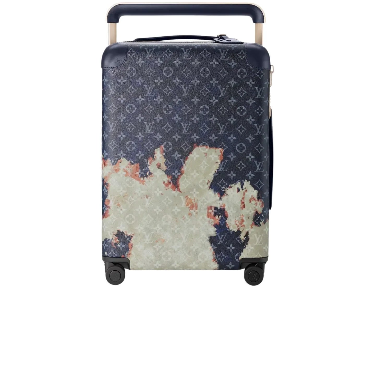 Louis Vuitton Horizon 55 Suitcase in Blue Champagne Hardware Louis Vuitton Horizon 55 Suitcase in Blue Champagne Hardware