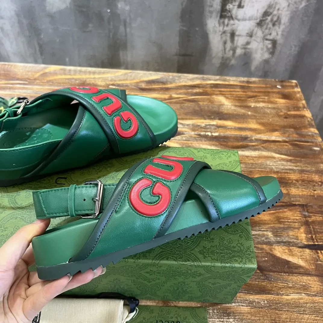 Gucci Sandal Green for Men