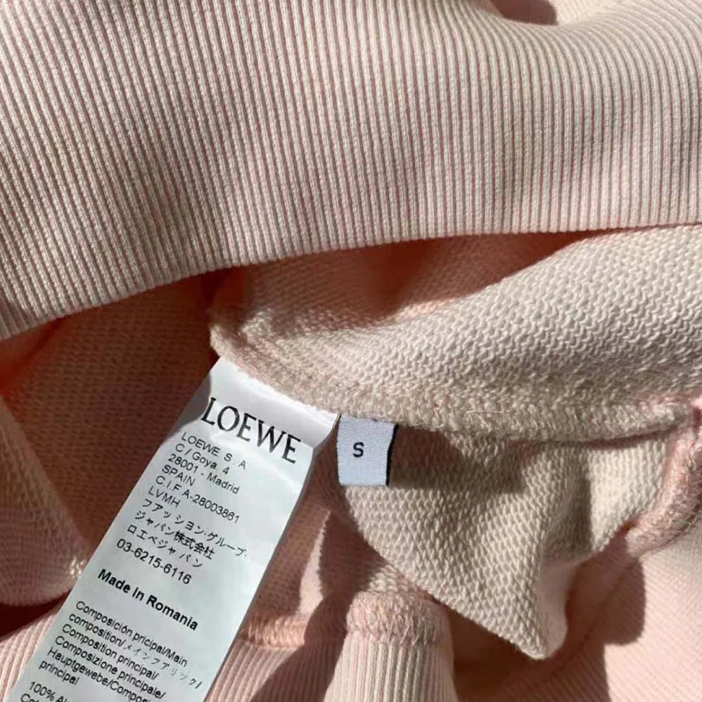 Loewe Herbarium LOEWE Hoodie in Cotton for Women Loewe Herbarium LOEWE Hoodie in Cotton for Women