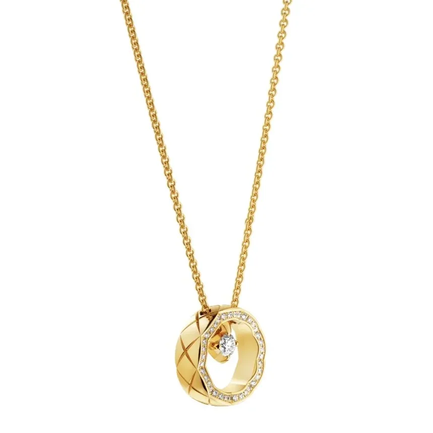 Chanel Coco Necklace Gold Hardware
