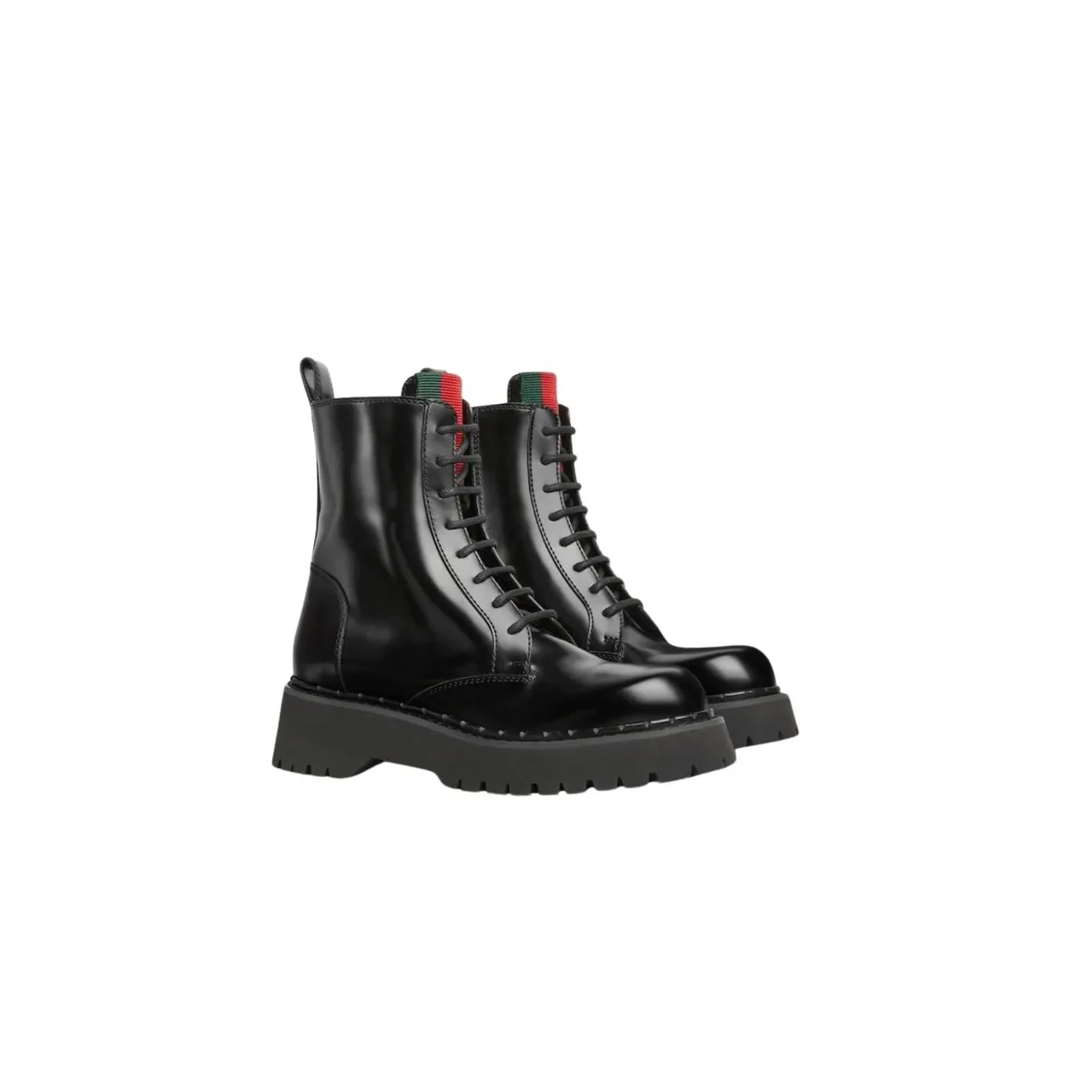 Gucci Bootie With Web Black Gucci Bootie With Web Black