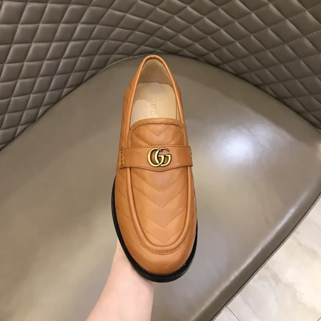 Gucci Loafer With Interlocking G Light Brown Gucci Loafer With Interlocking G Light Brown