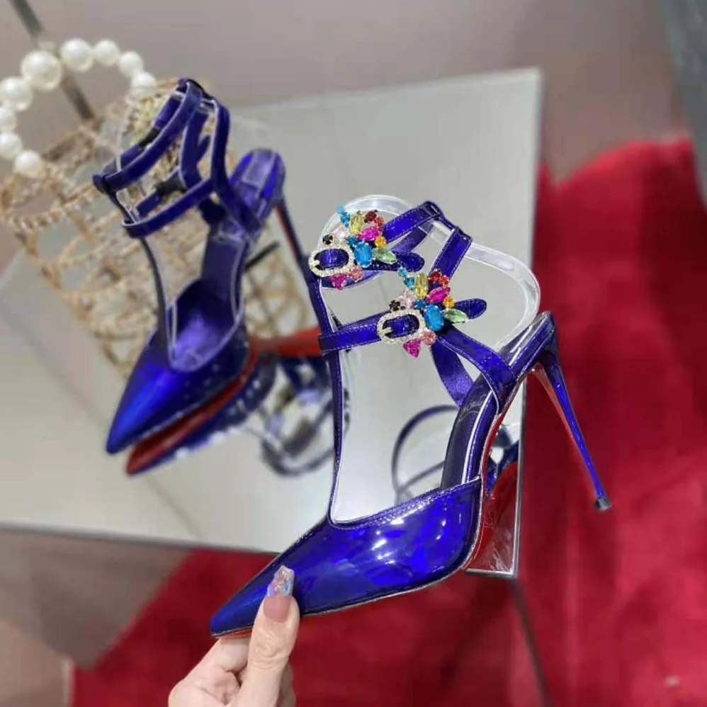 Christian Louboutin Maravilla Joli 100 mm Heel Height for Women in Purple