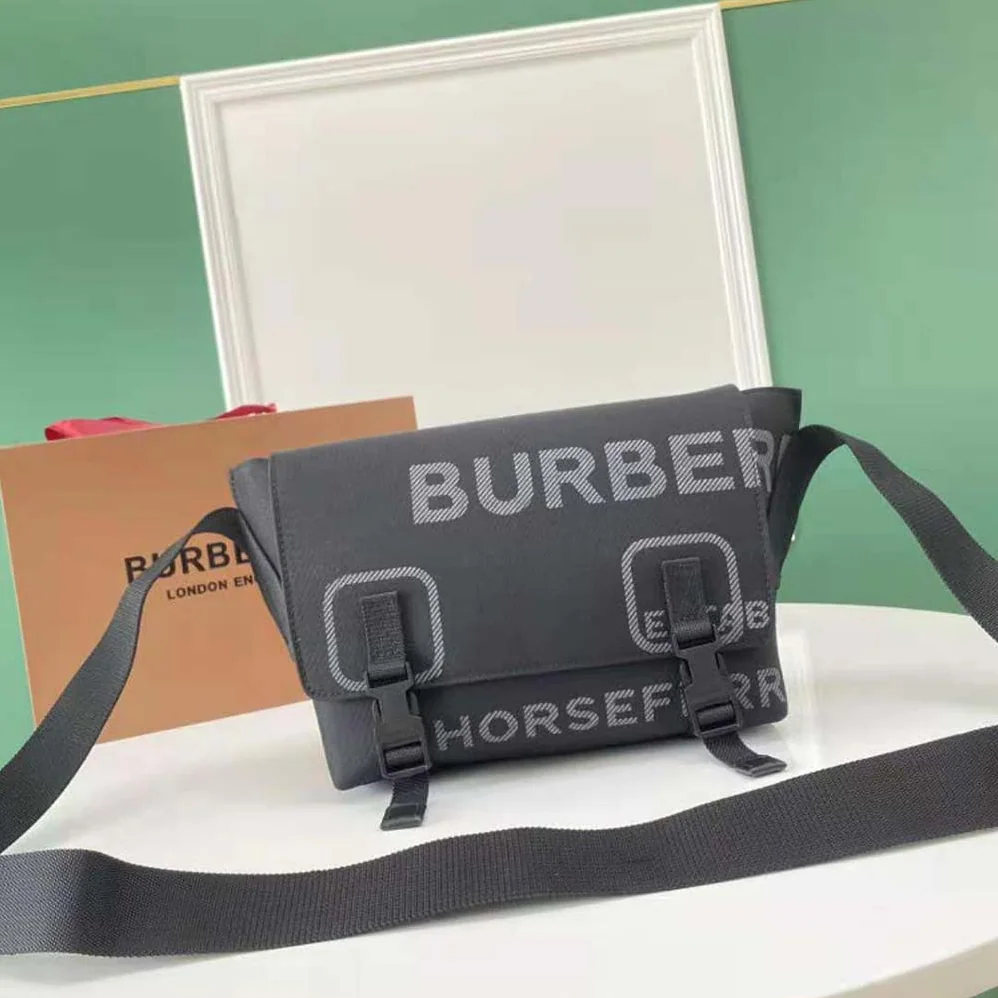Burberry Horseferry Print Nylon Small Messenger Bag for Women Burberry Horseferry Print Nylon Small Messenger Bag for Women
