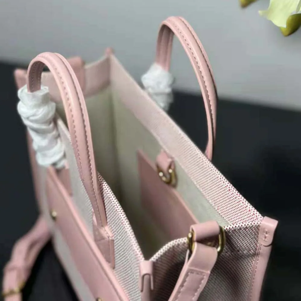 Burberry Mini Freya Tote for Women in Pink