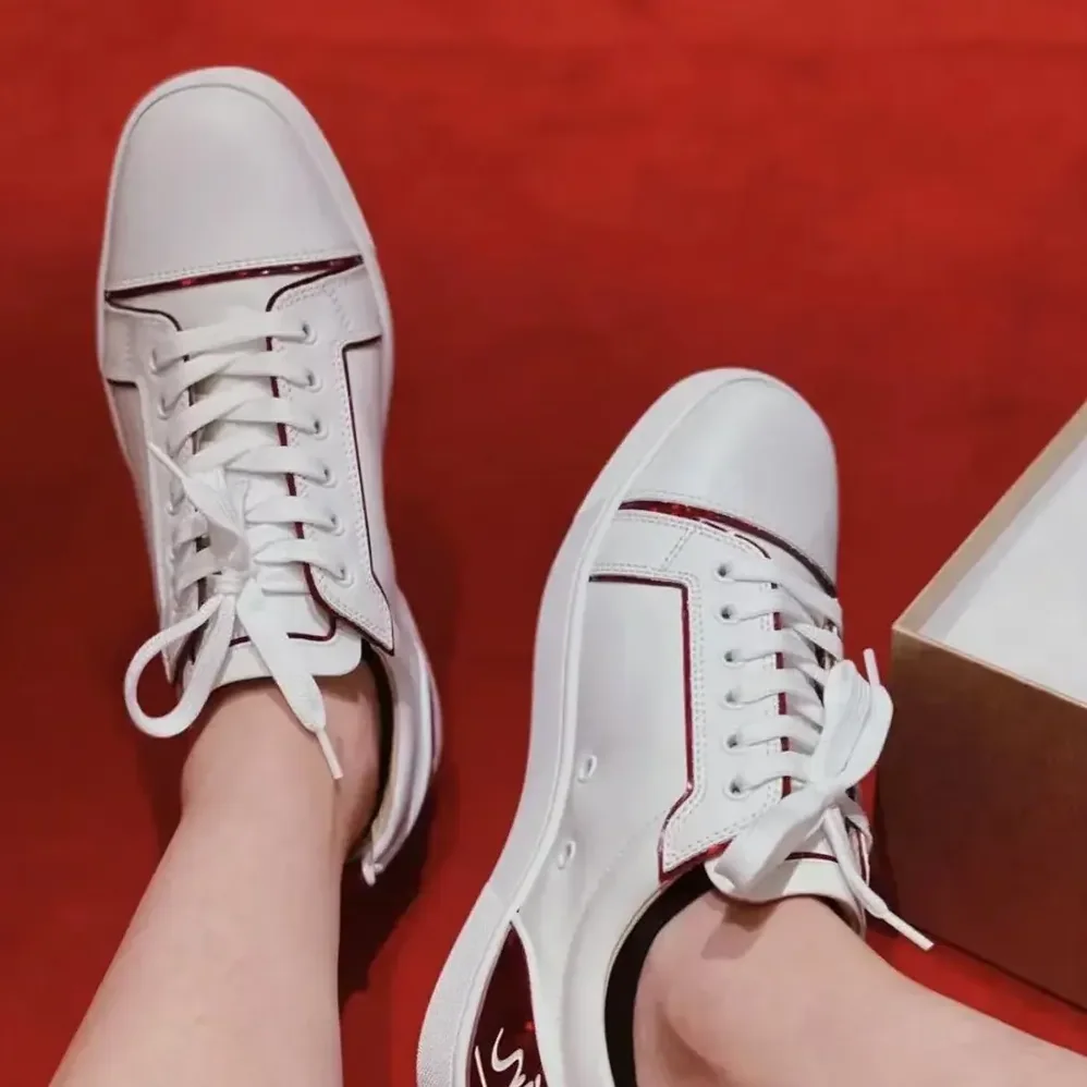 Christian Louboutin Fun Vieira Sneakers in Calf Leather for Unisex Christian Louboutin Fun Vieira Sneakers in Calf Leather for Unisex