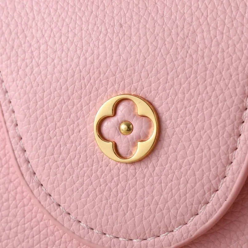 Louis Vuitton Capucines BB Top Handle Bag / Jasmine Pink Silver/ Gold Hardware