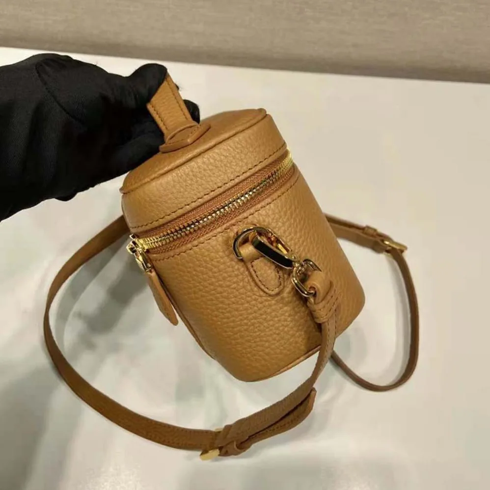 Prada Leather Mini-Bag for Women in Brown