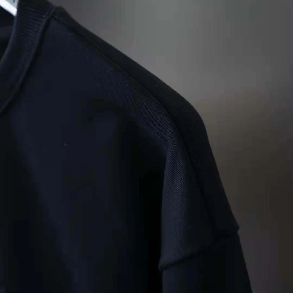 Burberry EKD Motif Cotton Sweatshirt for Men in Black Burberry EKD Motif Cotton Sweatshirt for Men in Black