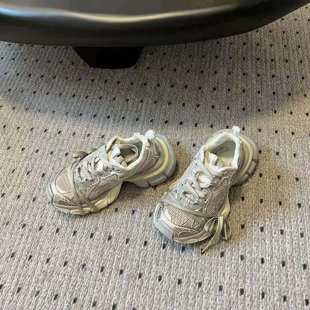 Balenciaga 3XL Sneaker in Beige Mesh and Polyurethane for Unisex