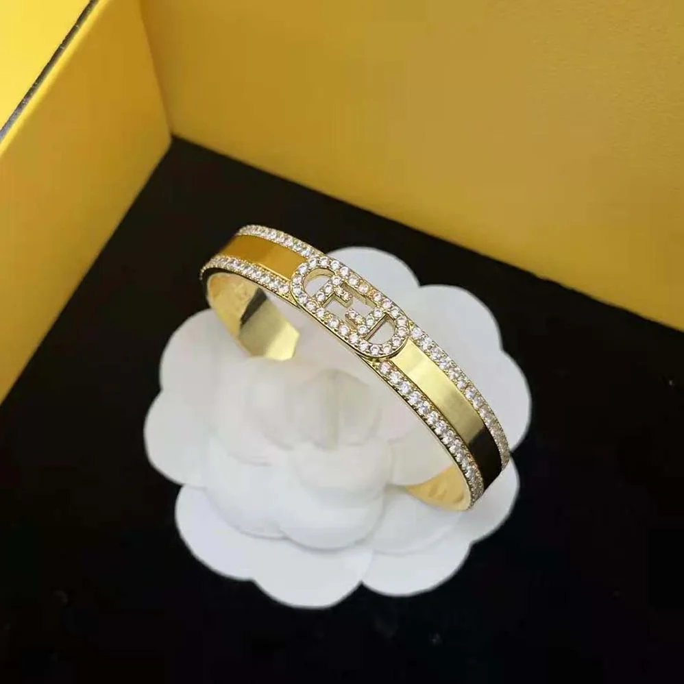 Fendi O'Lock Bracelet Gold for Women in colored