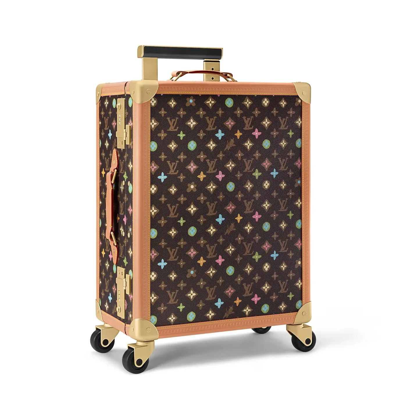 Louis Vuitton Rolling Trunk Brown 15,/
