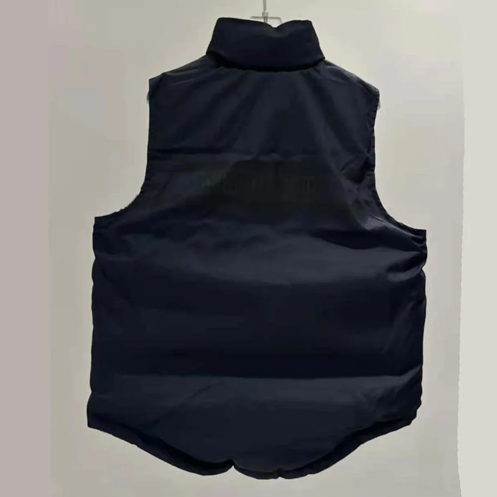 Dior Reversible Puffer Vest Blue and Ecru Dior Oblique Quilted Technical Taffeta for Women Dior Reversible Puffer Vest Blue and Ecru Dior Oblique Quilted Technical Taffeta for Women
