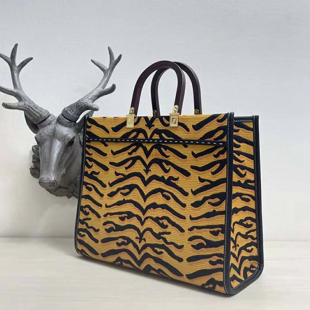 Fendi Sunshine Medium Shopper Bag From the Spring Festival Capsule Collection for Women