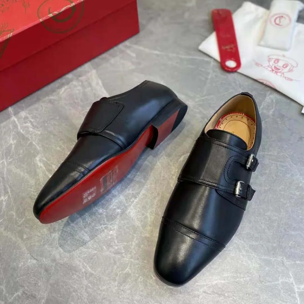 Christian Louboutin Mortimer in Calf Leather for Men in Black