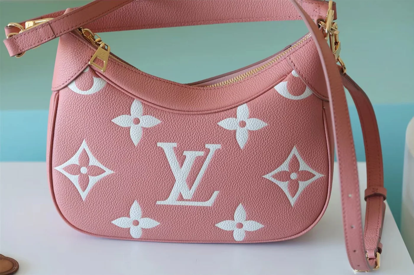 Bagatelle Monogram Empreinte Pink /