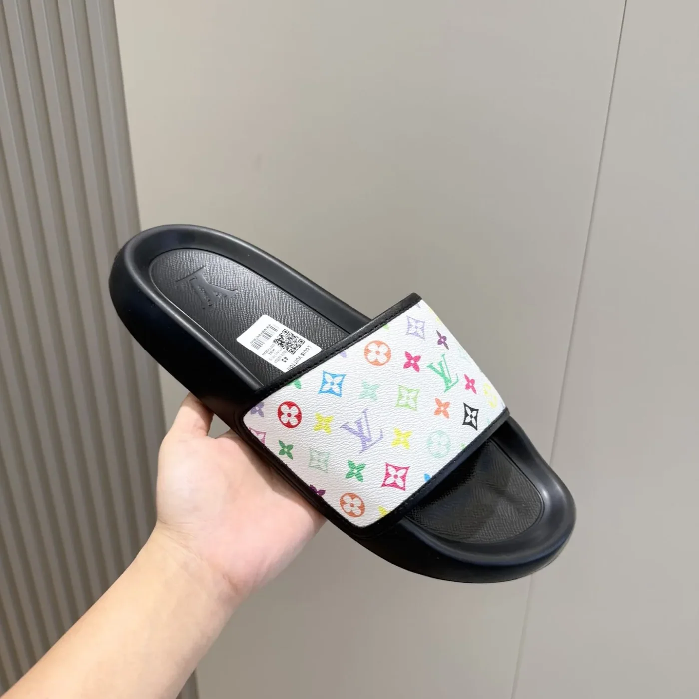 Louis Vuitton Waterfront Mule White Multicolored