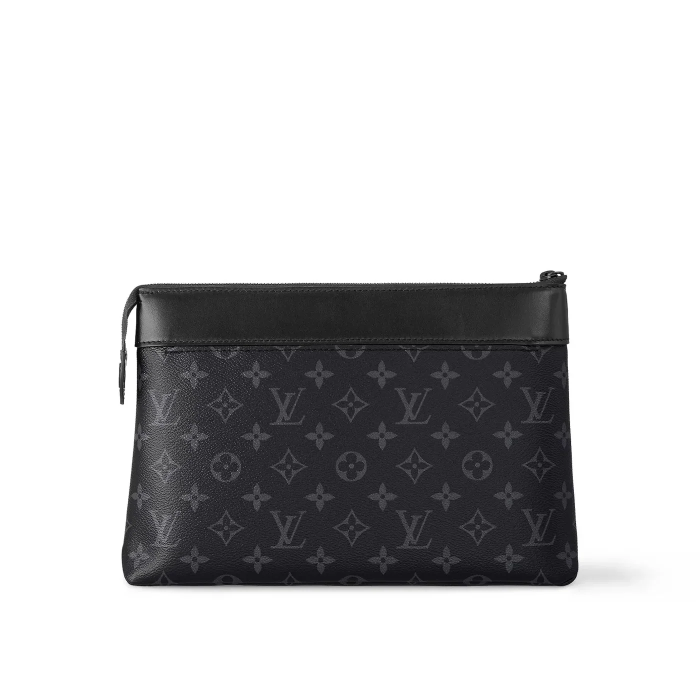 Louis Vuitton Pochette Voyage Souple Pouch / Black Monogram Eclipse Balck Hardware Louis Vuitton Pochette Voyage Souple Pouch / Black Monogram Eclipse Balck Hardware