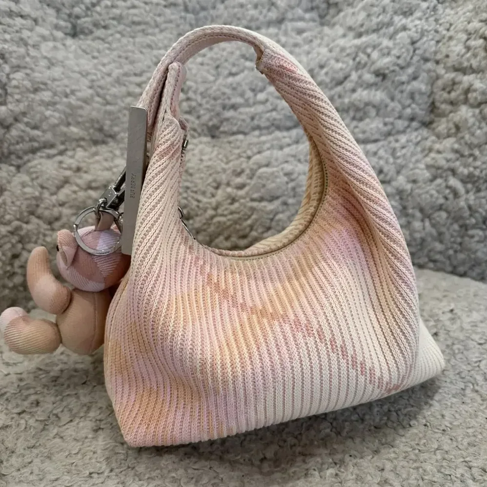 Burberry Mini Peg Duffle Bag for Women in Pink