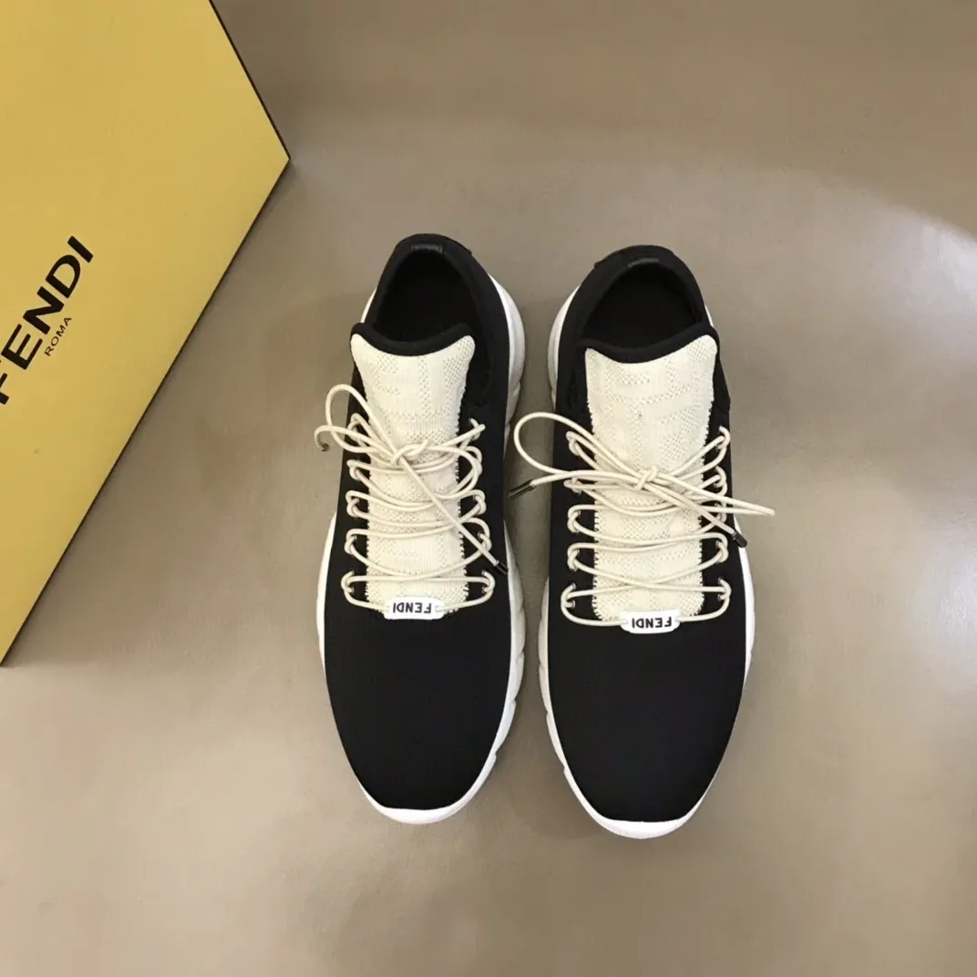 Fendi Force Low Tops Sneakers Black