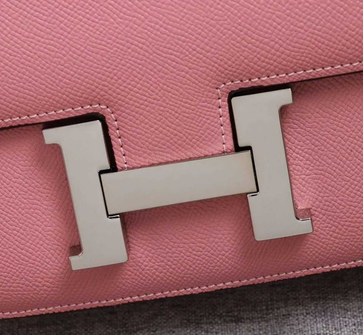 Hermes Constance Handbag Pink /