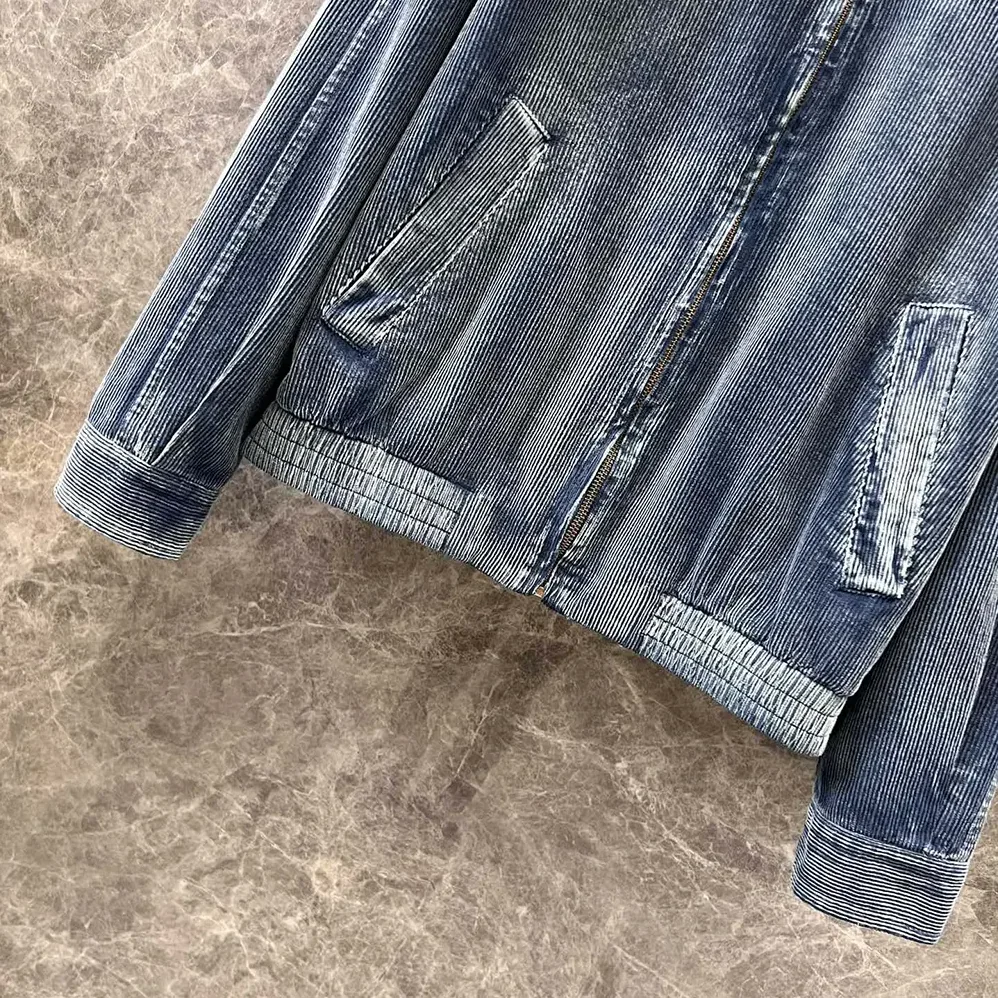 Miu Miu Washed Corduroy Blouson Jacket for Women