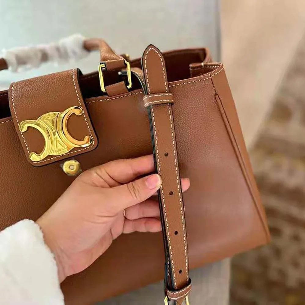 Celine Medium Appoline Bag in Supple Calfskin for Women in Brown Celine Medium Appoline Bag in Supple Calfskin for Women in Brown