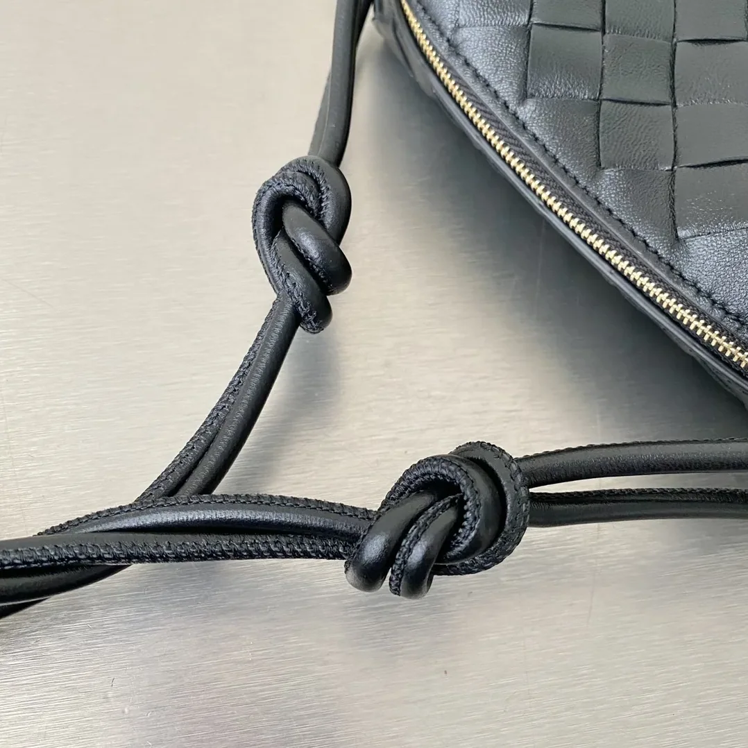 Bottega Veneta Mini Loop Camera Bag Black Bottega Veneta Mini Loop Camera Bag Black