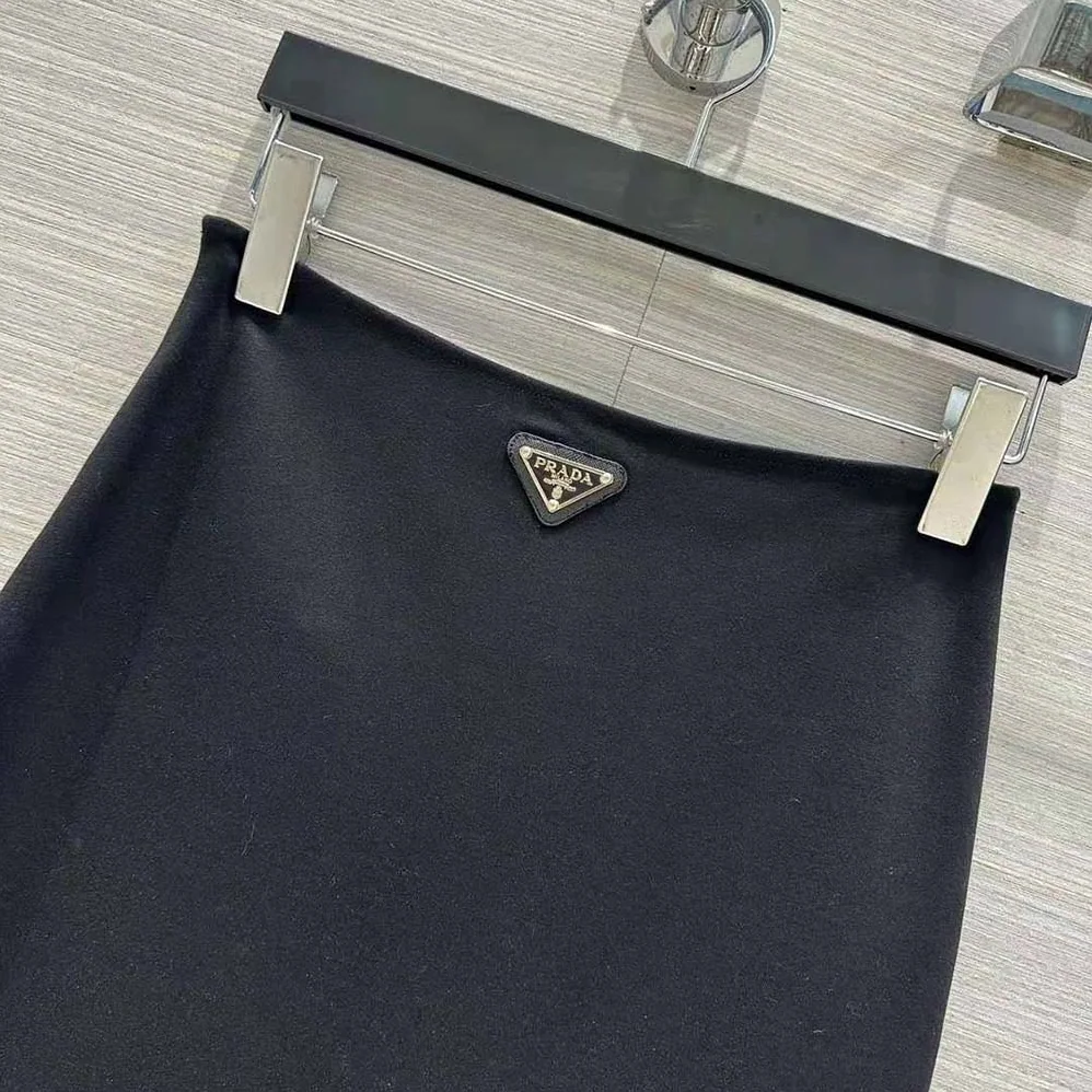 Prada Stretch Natté Midi for Women in Skirt