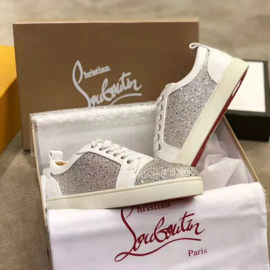 Christian Louboutin Vieira Strass for Women in Silver