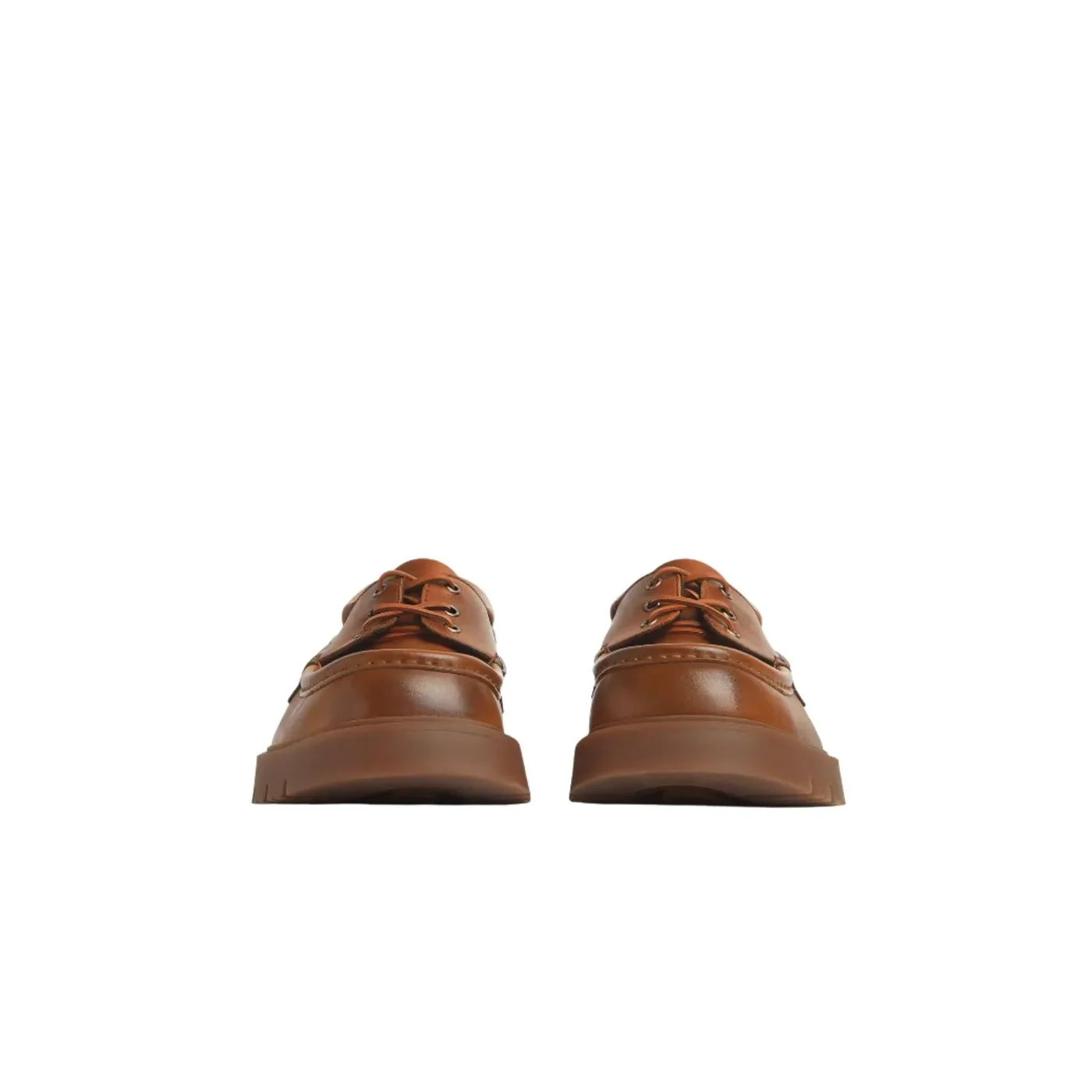 Bottega Veneta Haddock Boat Shoe Light Wood Bottega Veneta Haddock Boat Shoe Light Wood