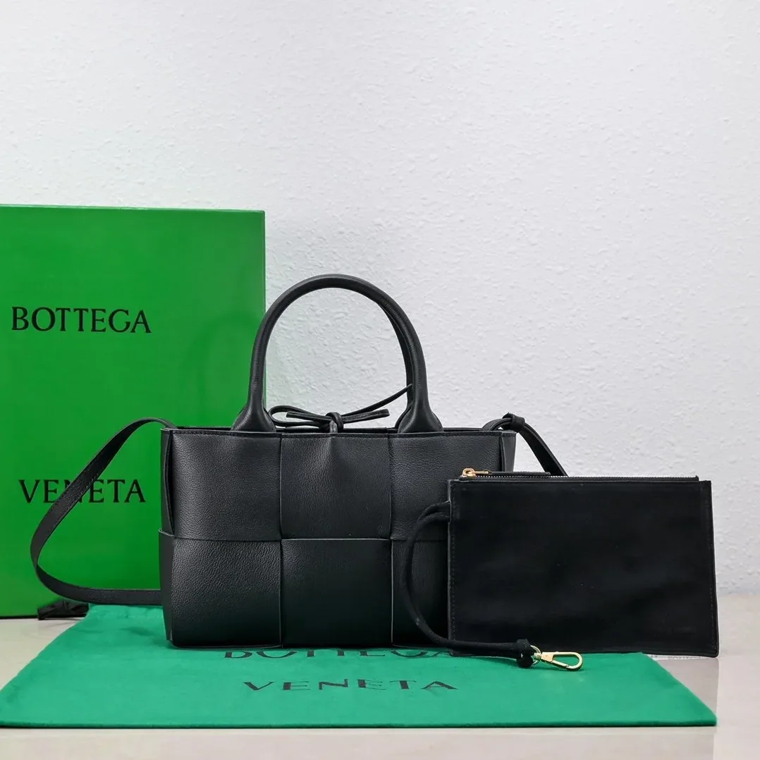 Bottega Veneta Mini Arco Tote Bag Black