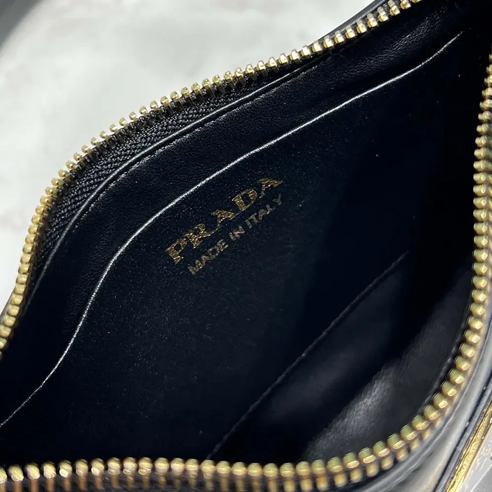 Prada Arqué Mini Leather Shoulder Bag for Women Prada Arqué Mini Leather Shoulder Bag for Women