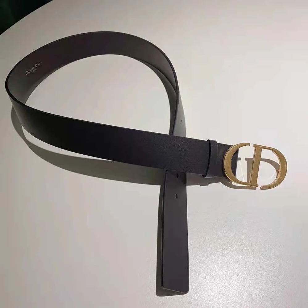 Dior 30 Montaigne Belt for Women in Black Dior 30 Montaigne Belt for Women in Black
