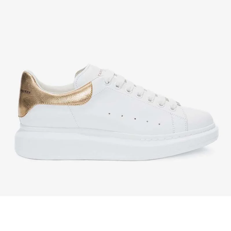 Alexander Mcqueen Oversized Sneaker Shoes for Men in Gold