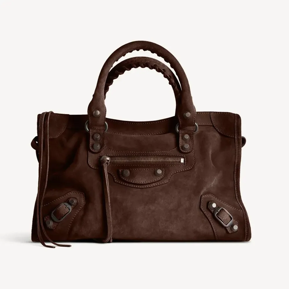 Balenciaga Le City Bag Small in Light Espresso for Women Balenciaga Le City Bag Small in Light Espresso for Women