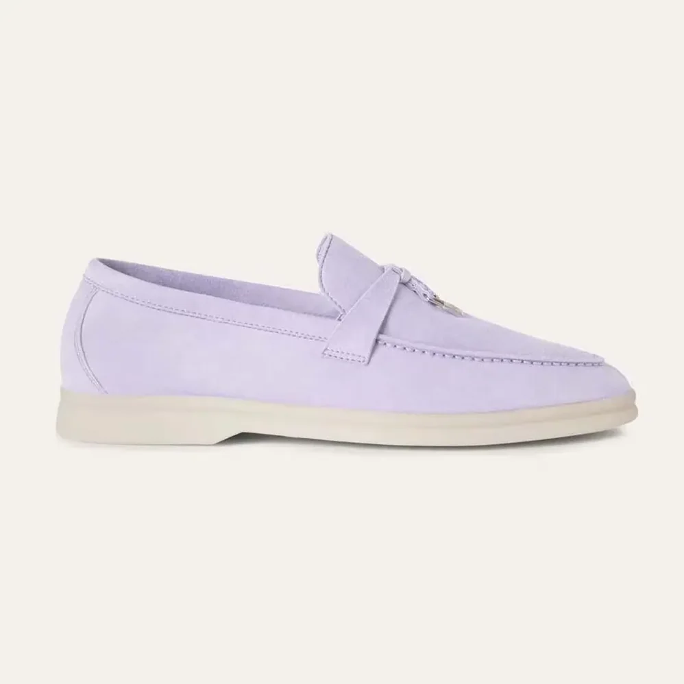 Loro Piana Summer Charms Walk Loafers for Unisex in Purple Loro Piana Summer Charms Walk Loafers for Unisex in Purple