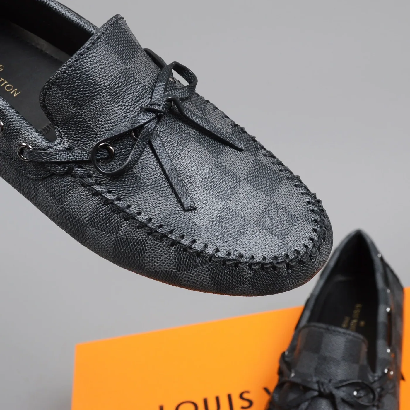 Louis Vuitton Driver Moccasin Black Virgil Abloh Louis Vuitton Driver Moccasin Black Virgil Abloh