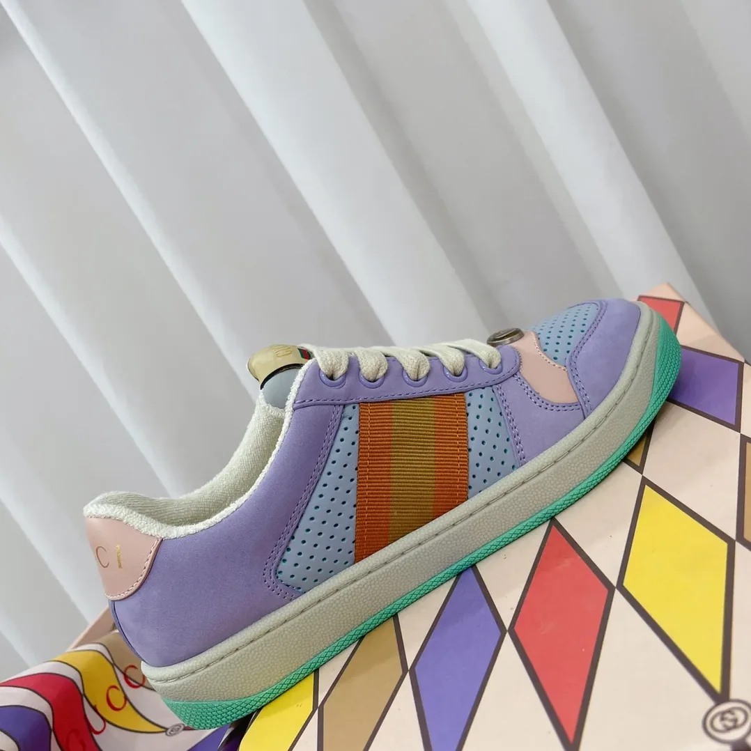 Gucci Screener Sneaker Light Blue for Women