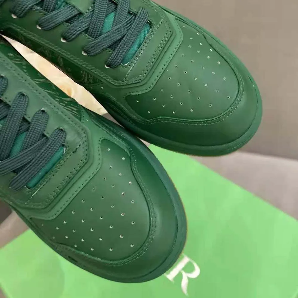 Dior World Tour B27 Low-Top Sneaker for Men in Green Dior World Tour B27 Low-Top Sneaker for Men in Green