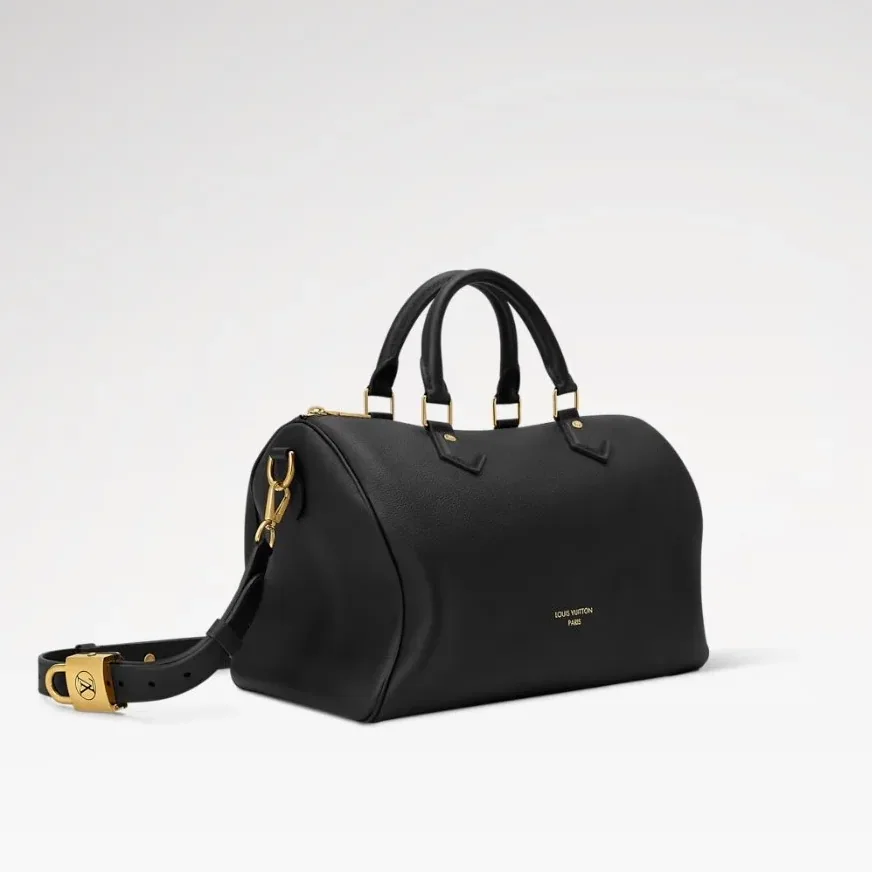 Louis Vuitton Speedy Soft 30 Low Key Black / Louis Vuitton Speedy Soft 30 Low Key Black /