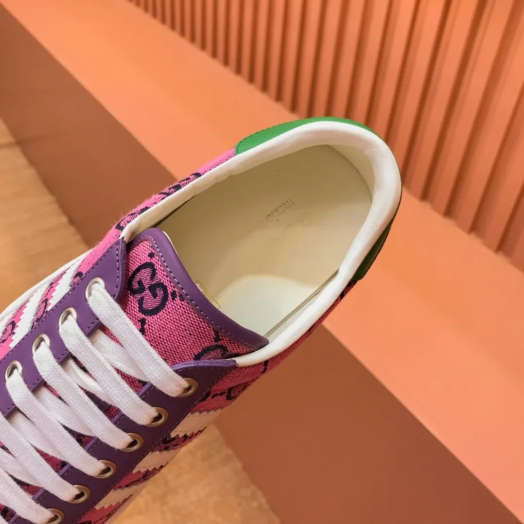 Gucci x Adidas With GG Sneakers Pink for Men Gucci x Adidas With GG Sneakers Pink for Men