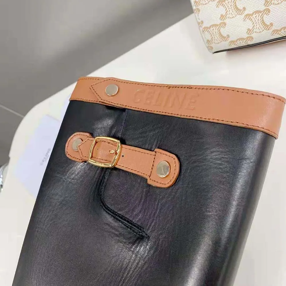 Celine Margaret High Boot in Calfskin for Women