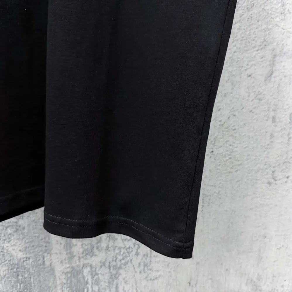 Balenciaga The Door Oversized T-Shirt in Black Dry Jersey for Men Balenciaga The Door Oversized T-Shirt in Black Dry Jersey for Men