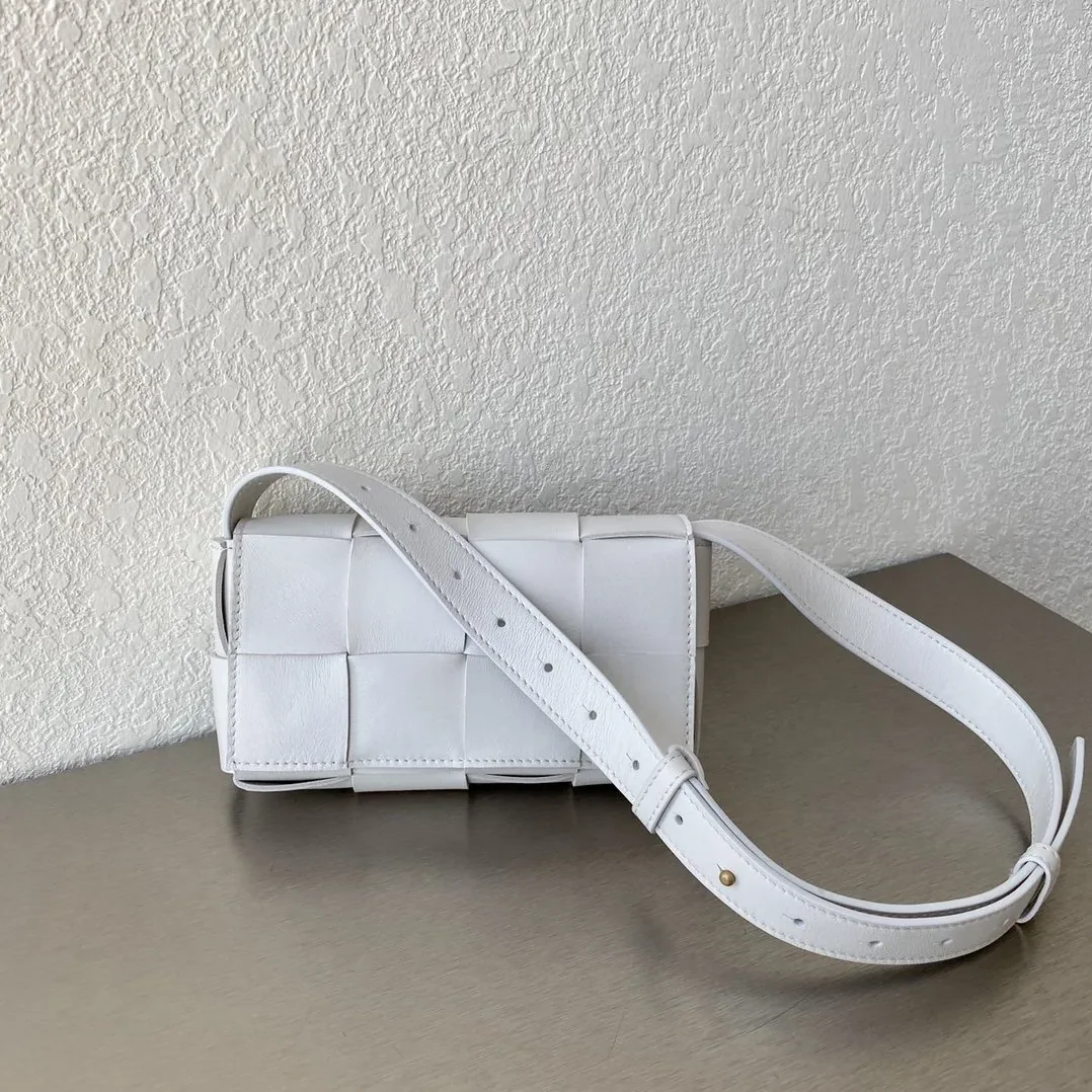 Bottega Veneta Belt Cassette White